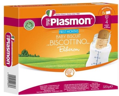 BISCUITI PT BIBERON FORMA PISCOT+4LUNI 320GR foto