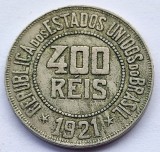 501. Moneda Brazilia 400 reis 1921 (tiraj 871.000 buc)
