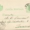 Carte postala Carol I - Spic de grau, 1900 - 5 B, obliterata