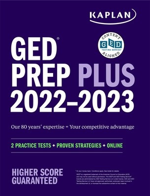 GED Test Prep Plus 2022-2023: 2 Practice Tests + Proven Strategies + Online foto