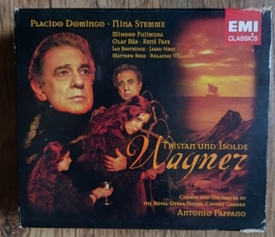 Wagner &amp;ndash; Tristan Und Isolde (Domingo, Stemme) - 3CD+1DVD Box foto