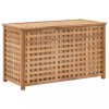 Cufar de rufe, 77,5x37,5x46,5 cm, lemn masiv de nuc