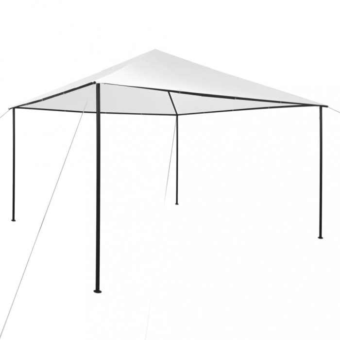 vidaXL Pavilion, alb, 4x4x3 m, 180 g/m&sup2;