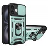 Husa pentru Apple iPhone 16, Techsuit, CamShield, Verde