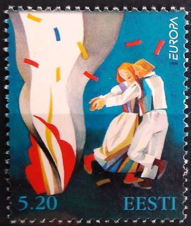 Estonia 1998 - Europa 1v.,neuzat,perfecta stare(z)