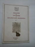 BULETIN DE INFORMARE SI DOCUMENTARE ARHIVISTICA * Nr. I - Directia Generala a Arhivelor Statului, ian-mart 1996