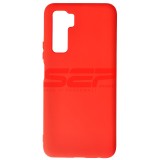 Husă Silicon Roșie Huawei P40 Lite 5G / Nova 7 SE - Calitate Superioară