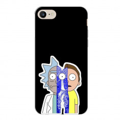 Husa compatibila cu Apple iPhone 7, iPhone 8, iPhone SE 2020 Silicon Gel Tpu Model Rick And Morty Co