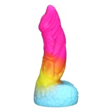Dildo Fantasy No. 61, Silicon Lichid, Multicolor, 20.6 cm, Passion Labs