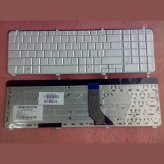 Tastatura laptop noua HP DV7-2000 DV7-3000 WHITE
