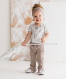 Pantaloni Evazați Bumbac Nicol Gaja Colectia 183017, Mărimea 56, Banda Elastică, Oeko-Tex, Fabricat &icirc;n Polonia