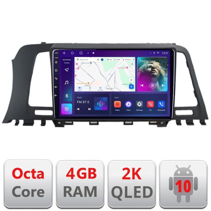 Navigatie Nissan Murano Z51 2007-2013 Android ecran Qled 2K Octa core 4+32 KIT-murano2010+EDT-E409-2K CarStore Technology