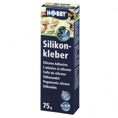 Adeziv de silicon Hobby negru 75 ml foto