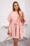 Cumpara ieftin Rochie Dama Oversize Mimi Roz Prafuit -