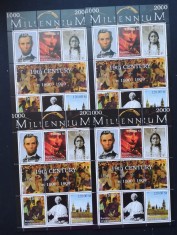 TURKMENISTAN- ARTA si PERSONALITATI-4 x6v+3vg.in 4coali mici,-MNH** -TU PLR 57A