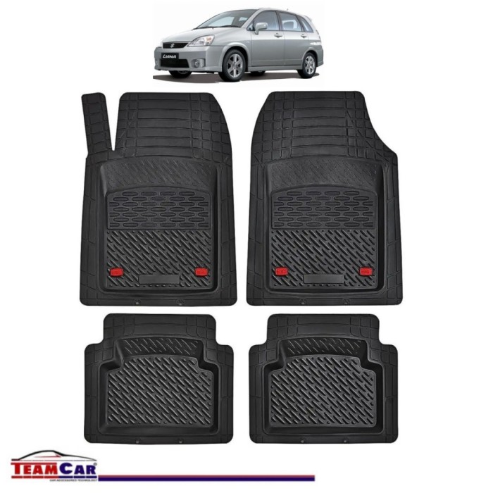 Covorașe Auto TeamCar&reg; Tip Tăviță Compatibile Suzuki Liana 1st Gen (2001&ndash;2007) - Hatchback