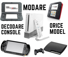 MODARE/Decodare Nintendo Wii/3DS/2DS/PSP/PS3 foto