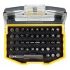 Set Surubelnita cu Biti 44 Piese, Otel Crom Vanadiu, Diverse Tipuri: PH, PZ, Torx, Hex, Plata, Spanner, Suport Magnetic