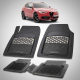 Cumpara ieftin Covorase Alfa Romeo Stelvio SUV Pre-Facelift Compatibile 2017-2020 | Silver