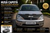Husa Capota Piele Ecologica Negru Ford Focus 2003-2006 Protectie Auto