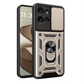 Husa Motorola Edge 50 Fusion protectie camera Asteroid GSM CamShield Series, auriu