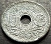 Moneda istorica 10 CENTIMES - FRANTA, anul 1945 * cod 5040 = Model mic, Europa, Zinc