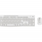 Cumpara ieftin Kit wireless tastatura si mouse Logitech MK295 Silent, US layout, USB (Alb)