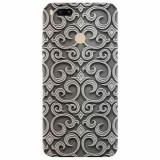 Husa silicon pentru Xiaomi Mi A1, Baroque Silver Pattern