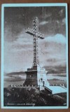Carte postala, Bucegi, Crucea Eroilor, 1946