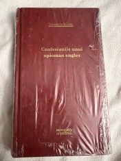 Colectia Adevarul (rosu) - 101 carti de citit intr-o viata - Thomas de Quincey - Confesiunile unui opioman englez , 2012 , Nr. 99 foto