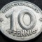 Moneda 10 PFENNIG - RD GERMANA / GERMANIA DEMOCRATA, anul 1949 *cod 1955