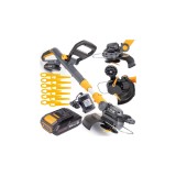 Trimmer telescopic cu acumulator, 20v2Ah, motocoasa, Powermat
