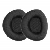 Set 2 Perne de urechi pentru casti Sennheiser RS160/RS170/RS180, Kwmobile, Negru, Piele ecologica, 50667.01