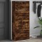 vidaXL Pantofar cu 4 sertare rabatabile, stejar fumuriu, 80x34x187,5cm 3214382