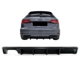 Difuzor Bara Spate Audi A3 8V Facelift (2016-2019) Hatchback Sportback Bara S-Line S3 Design