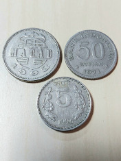 Lot 3 monede straine vechi foto