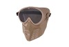 Mască Tactică Airsoft Transformers Sand Ultimate Tactical, Metal+Polimer, 135g