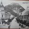 Carte postala, Deva, strada Regina Maria utca, inceput de secol XX