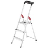 Hailo L60 StandardLine - Scara constructii dubla 1.25 m 150 kg 3 trepte tronson