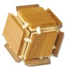 Joc logic IQ din lemn bambus 3D Magic Box, Fridolin