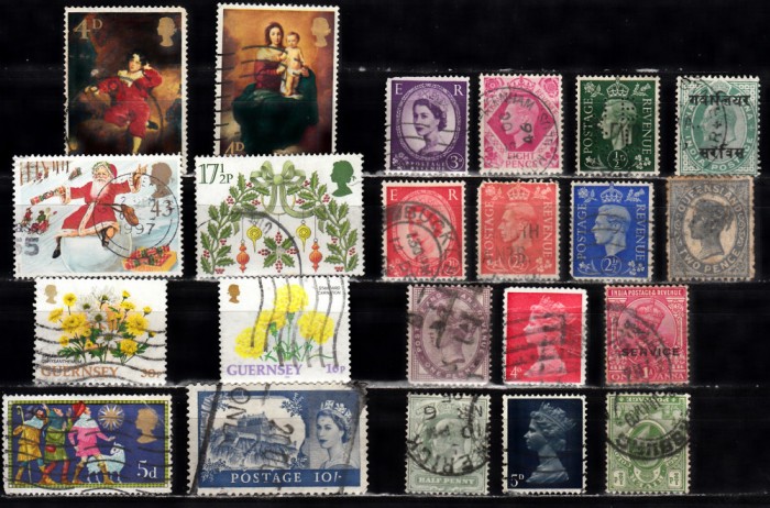 A7 T1 39 - Timbre foarte vechi - Anglia - Marea Britanie si colonii