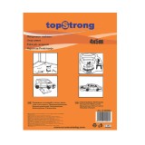 Folie pentru acoperit 4x 5.0mx0,07mm, Topstrong 939944