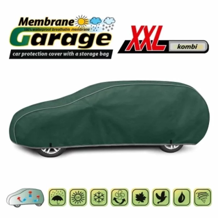 Prelata auto completa Membrane Garage complet impermeabila si respirabila - XXL - Kombi Garage AutoRide