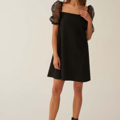 Undress Code rochie In full Bloom Dress culoarea negru, mini, drept