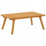 Cumpara ieftin Măsuță de cafea de grădină, 90x55x35 cm, lemn masiv acacia
