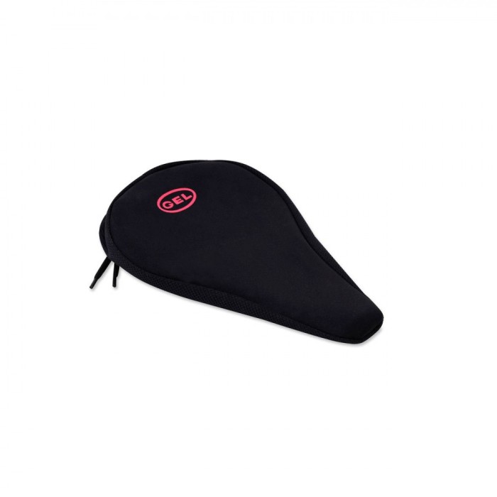 Husă Scaun Bicicletă cu Gel, Negru, Dimensiune 27x17x2cm