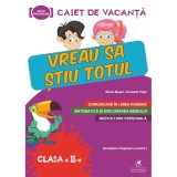 Caiet de vacanta clasa a II-a. Vreau sa stiu totul, Elena Musel, Cerasela Popa