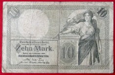 Germania 10 Mark 1906 seria 784 ** foto