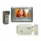 Kit Interfon video SilverCloud House 715 cu ecran LCD de 7 inch si Yala electromagnetica SilverCloud YL500