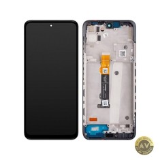 Display cu Touchscreen Motorola Moto G71 5G cu Rama Negru Service Pack 5D68C19911